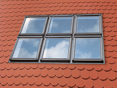 liegendes Dachfenster, Zaspel-Dach - Dachflächenfenster